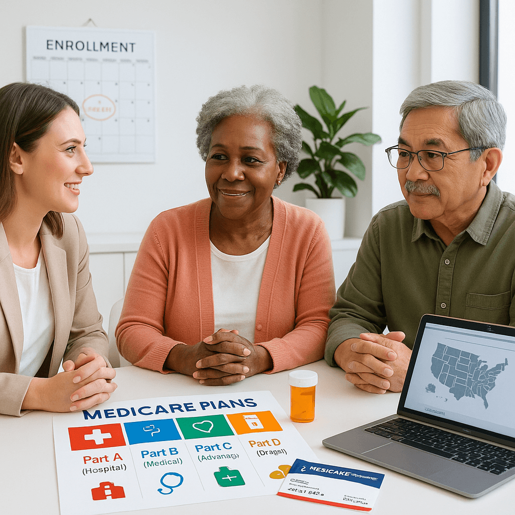 Medicare enrollment and coverage options
